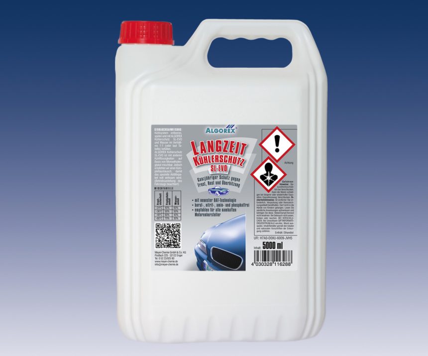 Algorex Scheibenfrostschutz Konzentrat mit Citrusduft 5 Liter